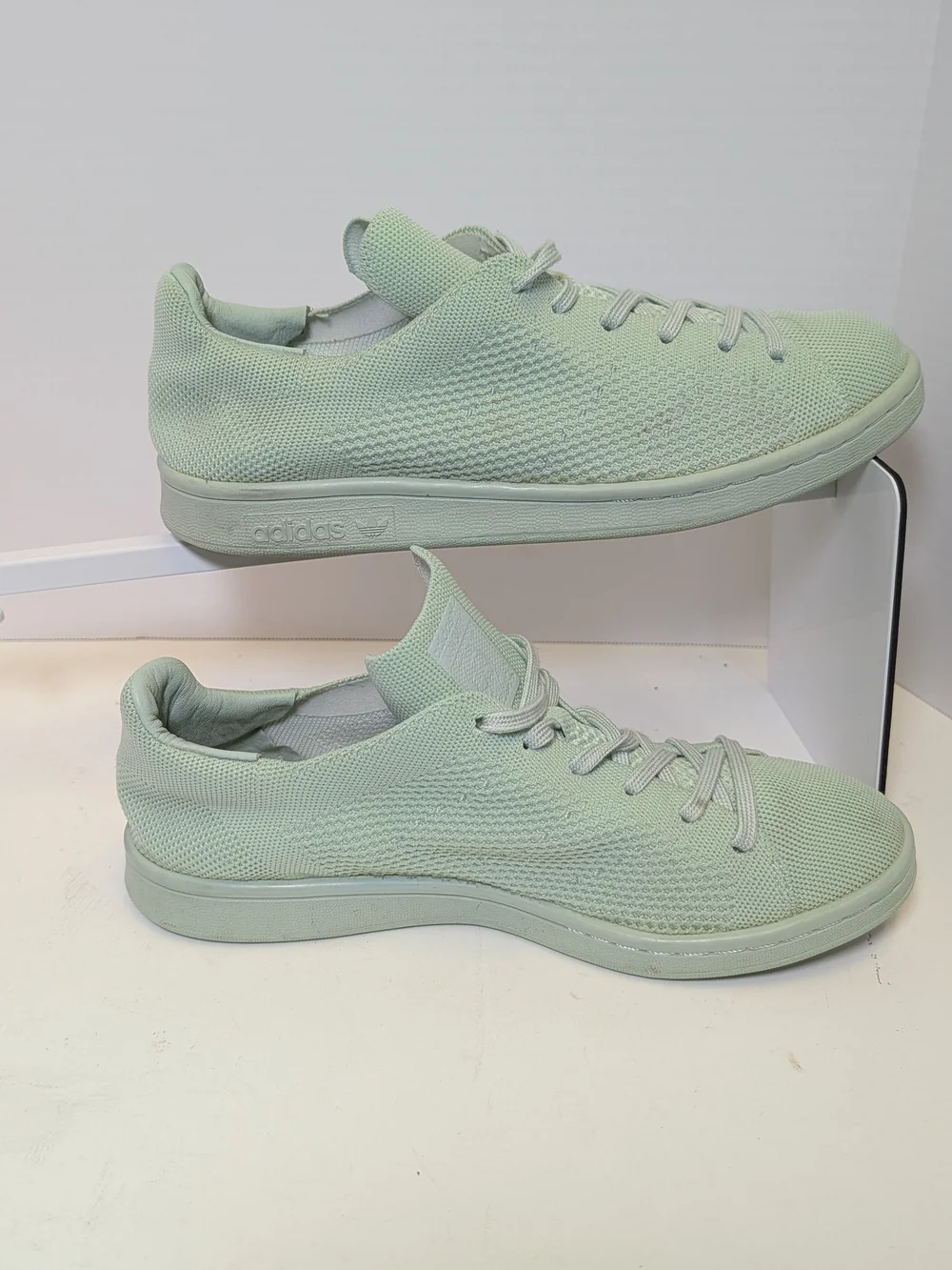 adidas Stan Smith Mint Knit Low-Top Sneakers